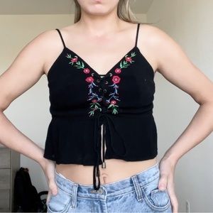 Cute crop tank top